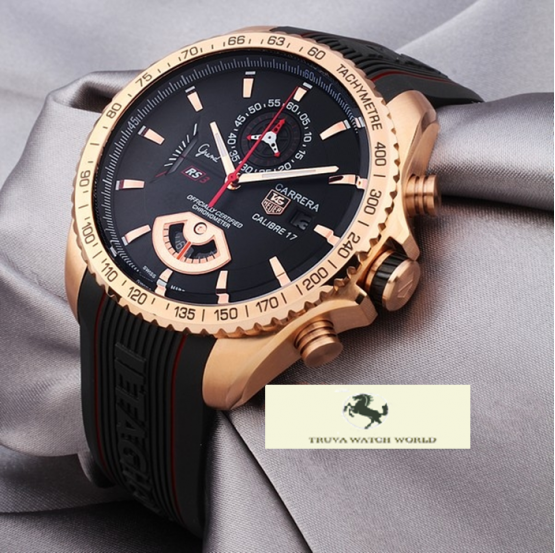 HK1152 TAG HEUER GRAND CARRERA CALİBRE 17 RS3 GOLD KASA
